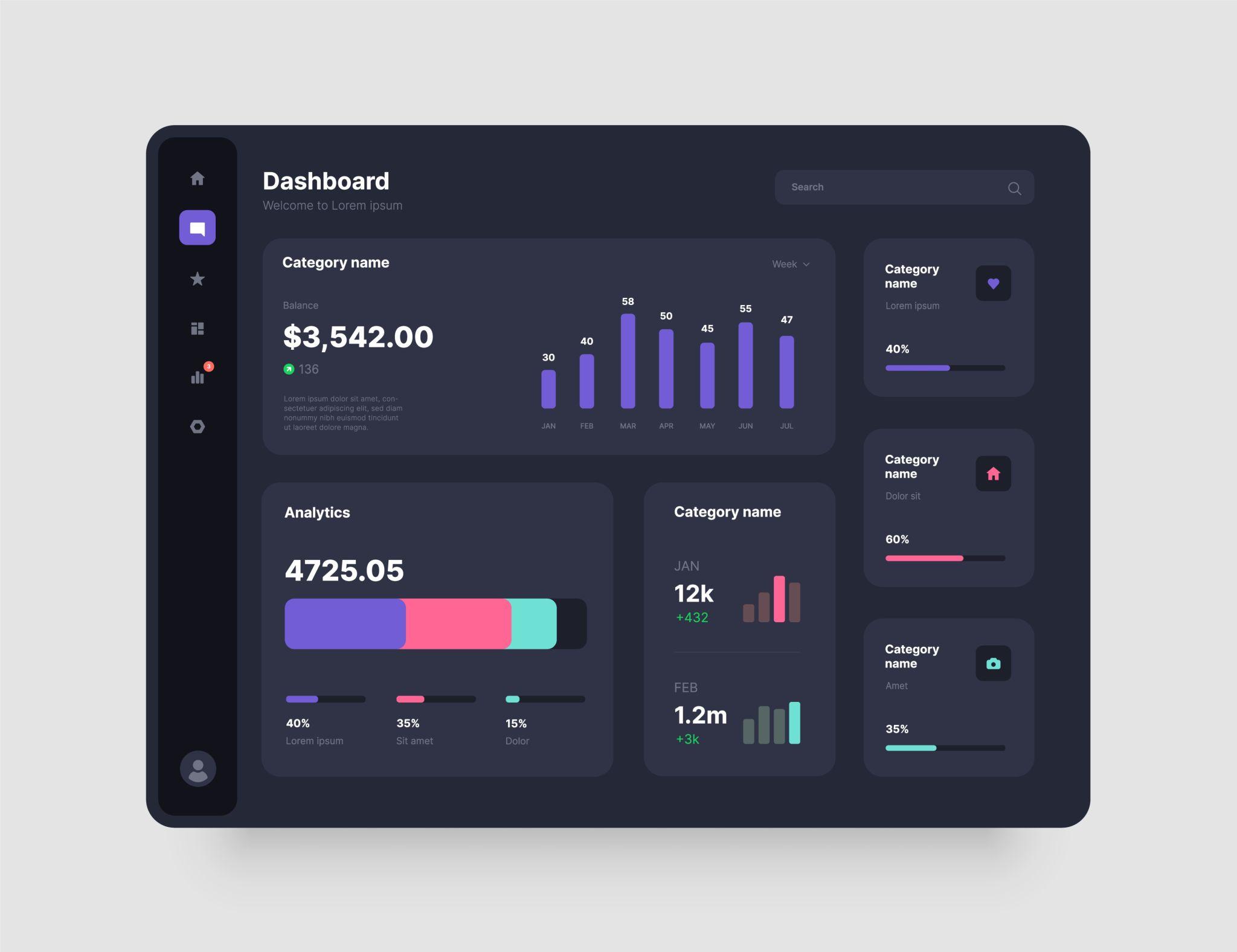 Website UI Design Kits...
